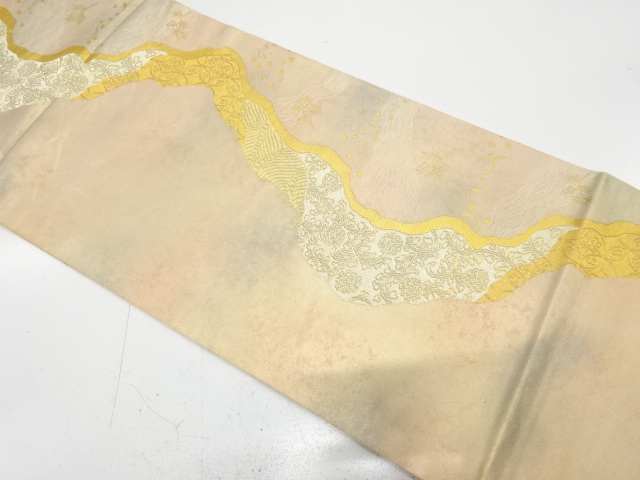 JAPANESE FUKURO OBI / WOVEN MICHINAGADORI